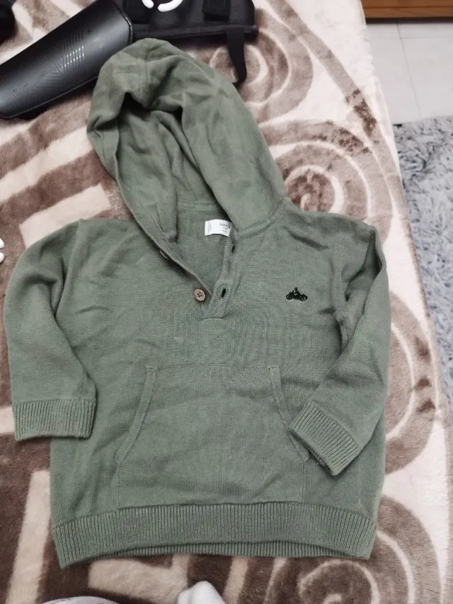 Sudadera bebé con capucha