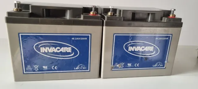 2 Baterías Gel 48.2AH 12V