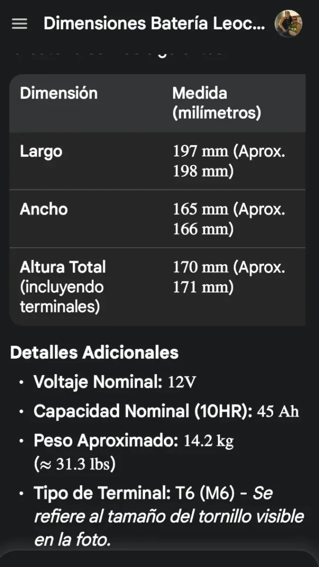 2 Baterías Gel 48.2AH 12V