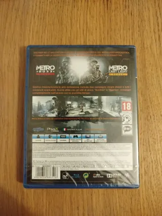 Metro Redux PS4 Pal Ita Nuovo Sigillato