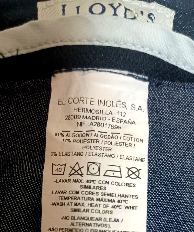 Vaqueros LLOYD'S Talla 38 Nuevos