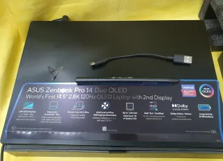 Portátil ASUS Zenbook Pro 14 Duo OLED