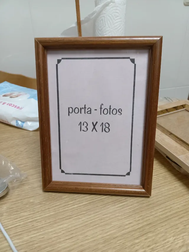 Portarretratos de madera 13x18