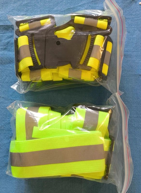 2 Chalecos Seguridad Reflectantes