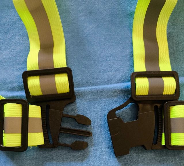 2 Chalecos Seguridad Reflectantes