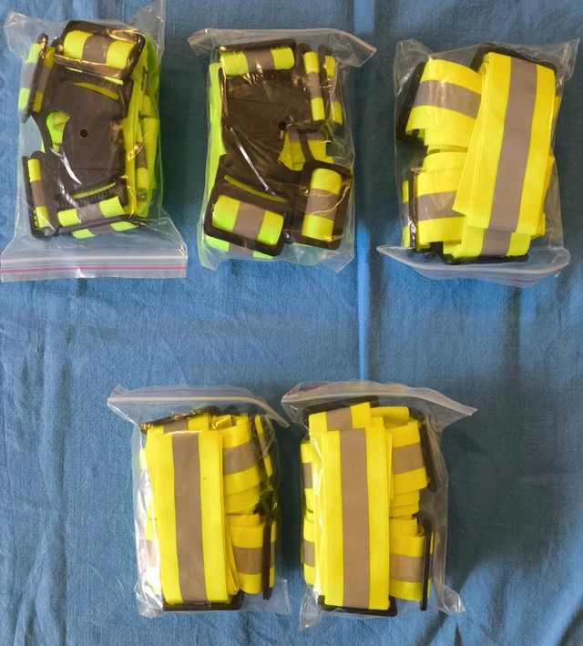 2 Chalecos Seguridad Reflectantes