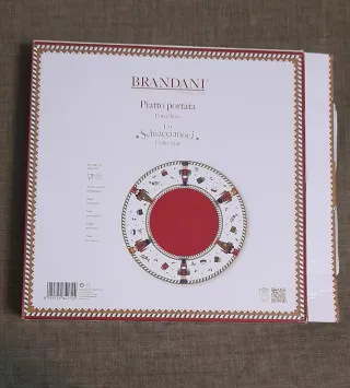 Piatto da portata Brandani porcellana