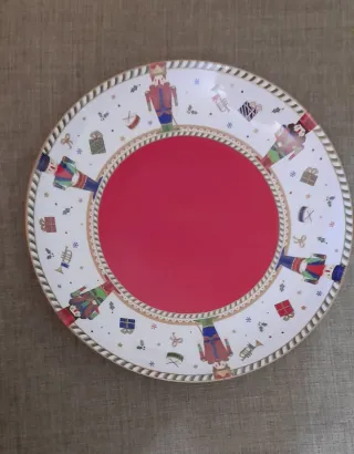 Piatto da portata Brandani porcellana