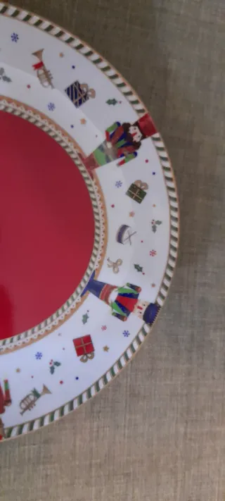 Piatto da portata Brandani porcellana