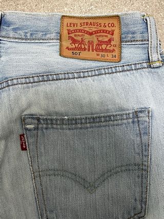 Levi's 501 Vintage Look Jeans Lavado Claro