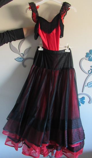 Conjunto Ballet Rojo y Negro