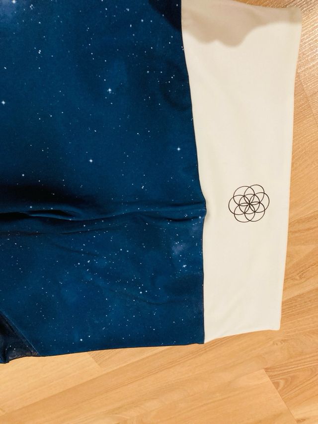 Lote 8 leggings estampados y lisos