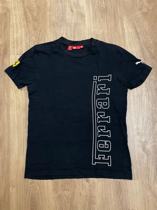 Camiseta Puma Ferrari Negra Talla M
