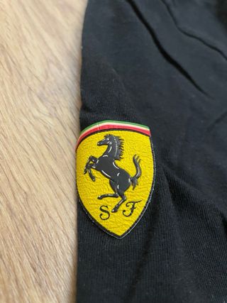 Camiseta Puma Ferrari Negra Talla M