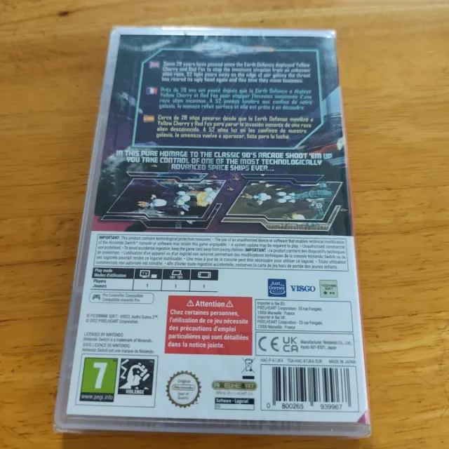 SIN ABRIR Andro Dunos II Nintendo Switch