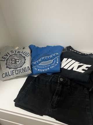 Lote Ropa Deportiva Niños 10 años.