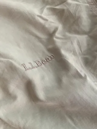 Chaqueta L.L. Bean Beige/Gris Bordada