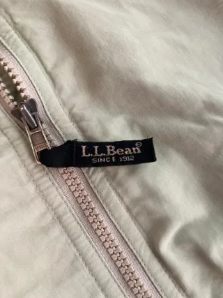 Chaqueta L.L. Bean Beige/Gris Bordada