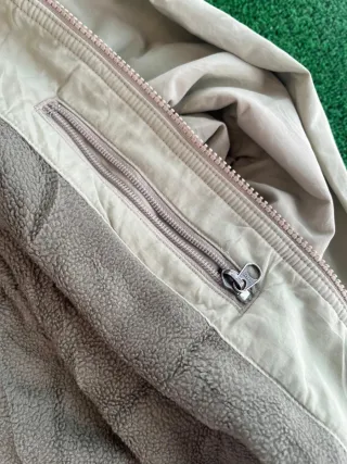 Chaqueta L.L. Bean Beige/Gris Bordada