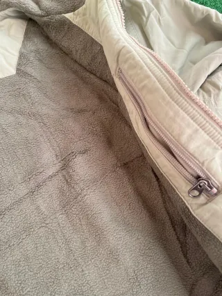 Chaqueta L.L. Bean Beige/Gris Bordada