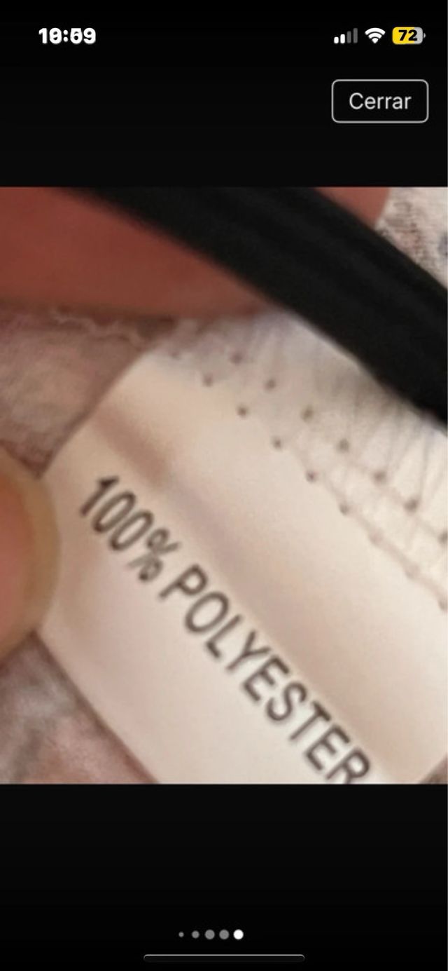 Vestido estampado floral talla M