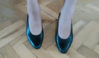 Zapatos tacón bajo Marelli negros