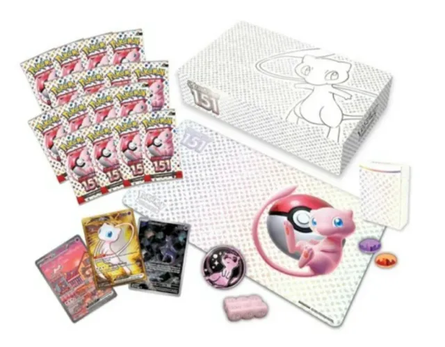 Caixa Pokémon 151 Poderes Supremos Ultra Premium