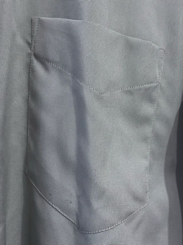 Camicia a maniche lunghe uomo taglia L/ 41/ 42 verde