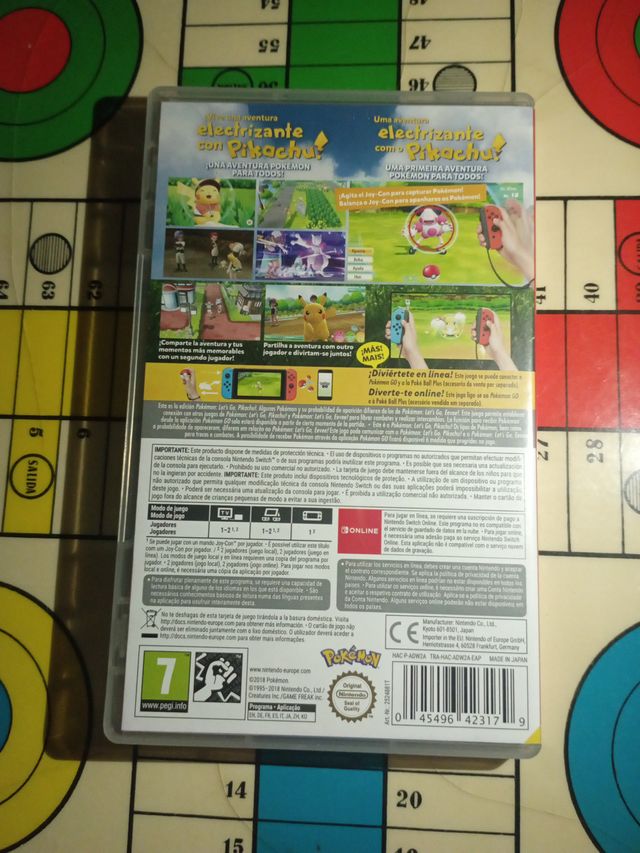 Nintendo Switch Let's Go Pikachu!