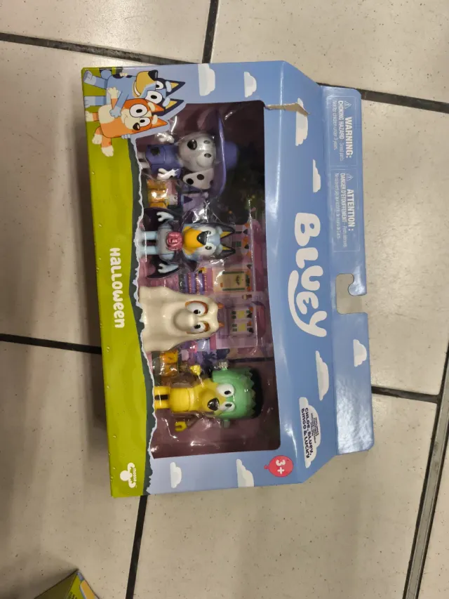 Bluey Halloween Figuras