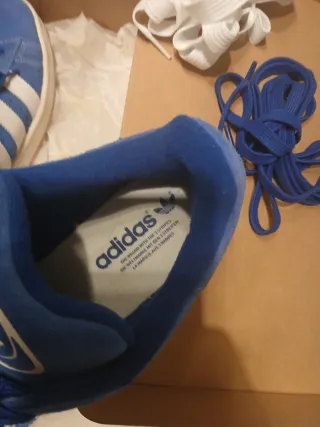 Adidas Campus Blu/Bianco Scarpe da Ginnastica