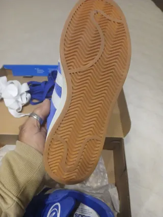 Adidas Campus Blu/Bianco Scarpe da Ginnastica