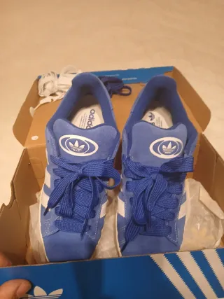 Adidas Campus Blu/Bianco Scarpe da Ginnastica