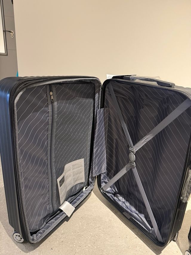 Maleta mediana negra 20kg bodega