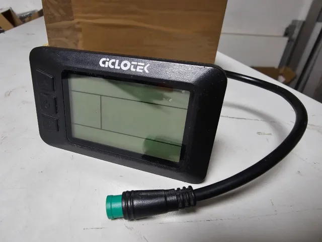 Pantalla CicloTec E-bike 24/36/48v