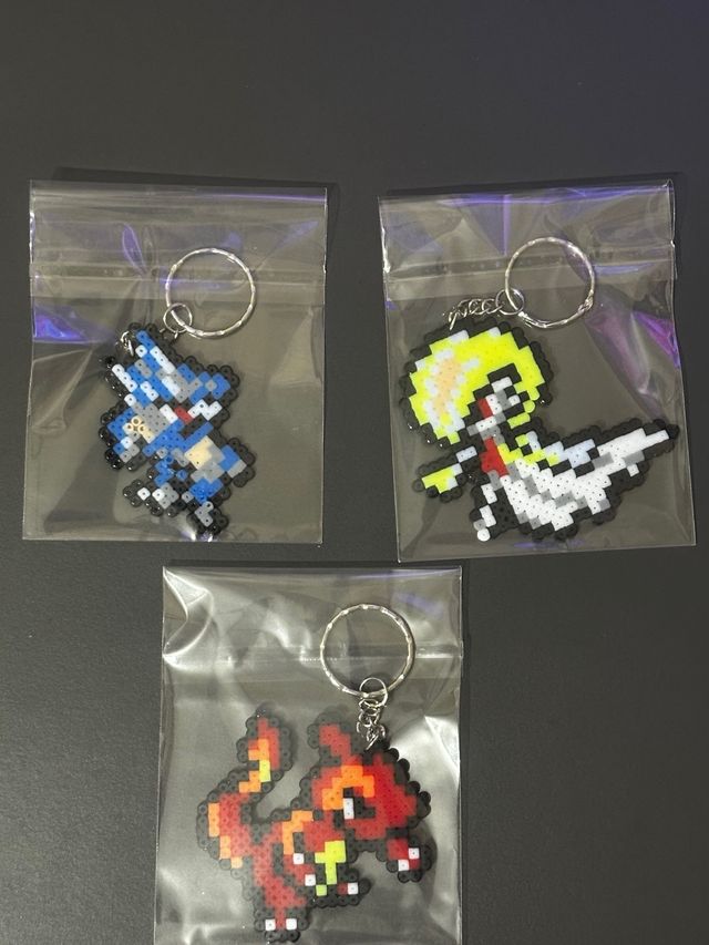 Llaveros Pokemon Hechos a Mano
