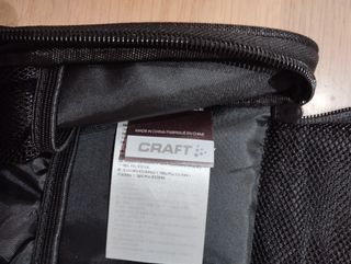 Bolsa deportiva Craft hombre negro