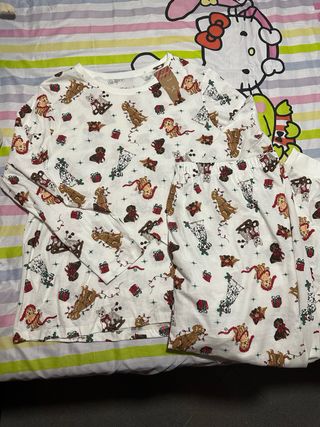 Pijama Navidad Perritos Mujer