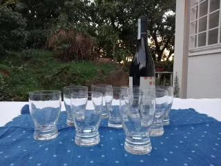 9 Bicchieri in Vetro