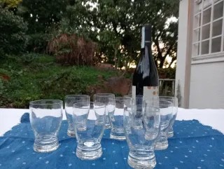 9 Bicchieri in Vetro