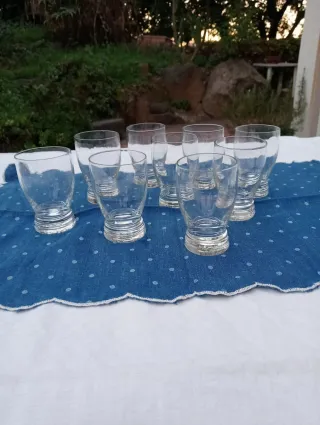 9 Bicchieri in Vetro