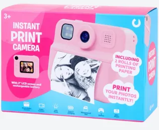Cámara Instantánea Infantil Rosa