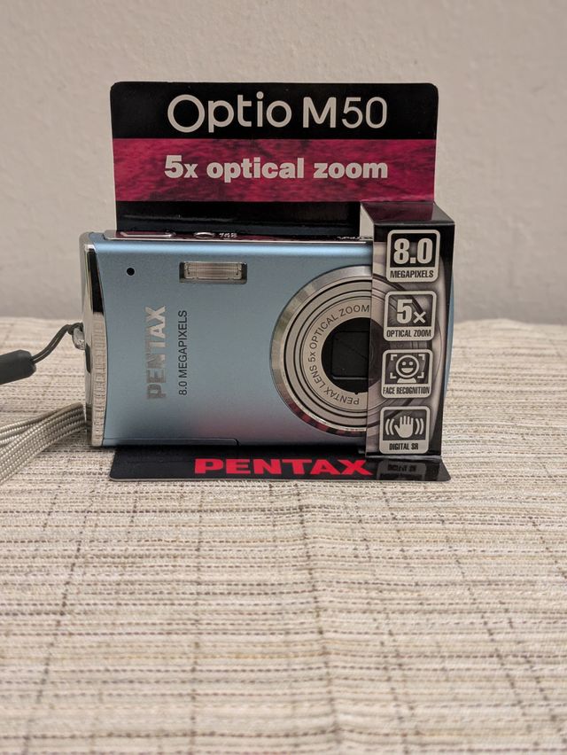 Pentax Optio M50 Fotocamera Digitale 8MP 5x Zoom