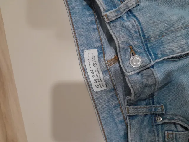 Jeans donna Denim blu