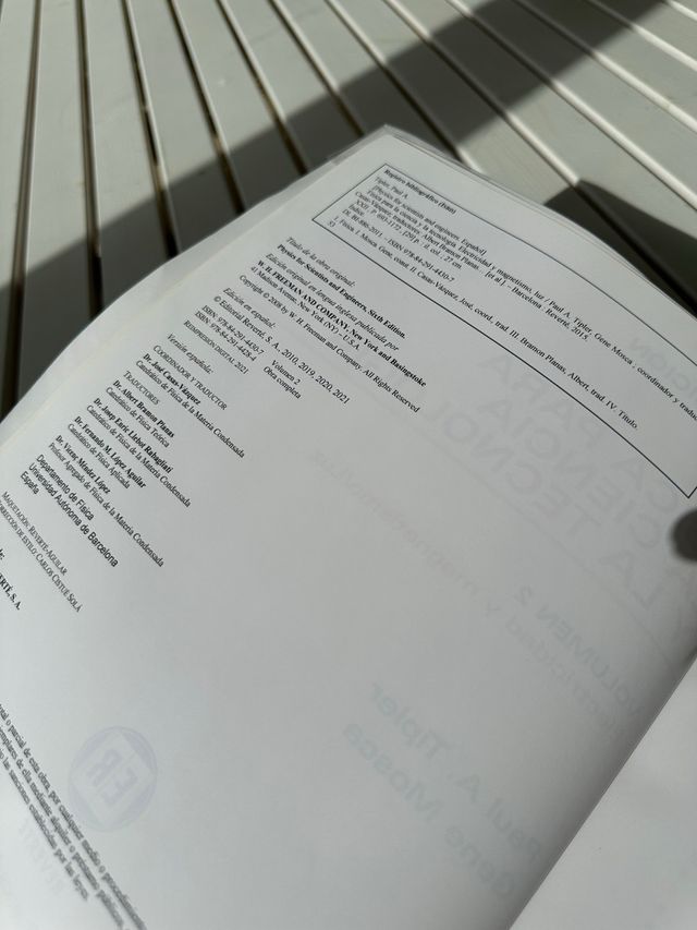 Física Volumen 2 Tipler Mosca