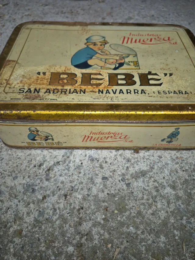 Caja metálica BEBÉ Industrias Muerza