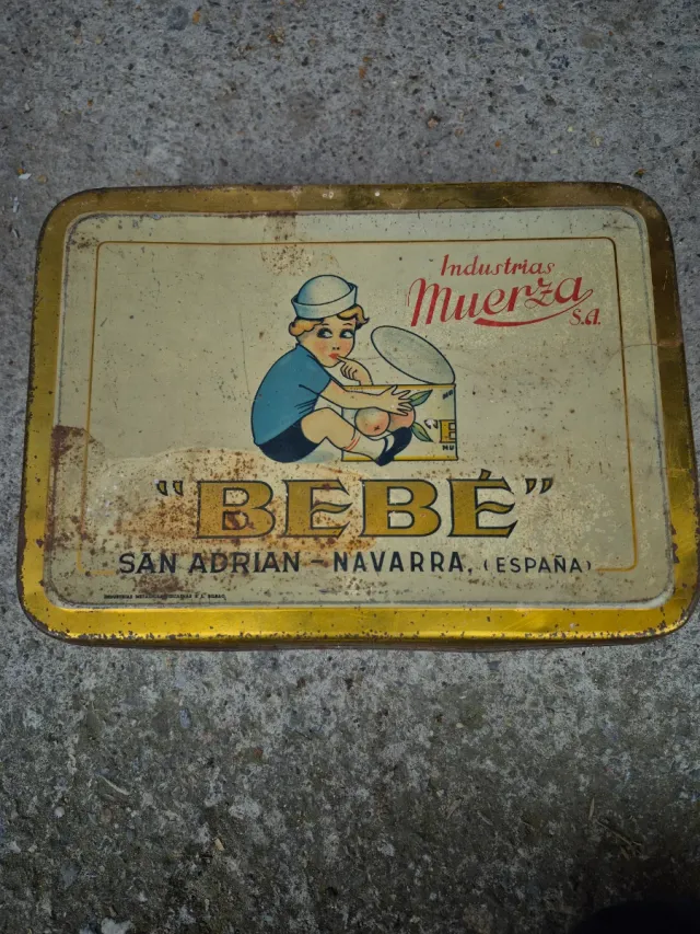 Caja metálica BEBÉ Industrias Muerza