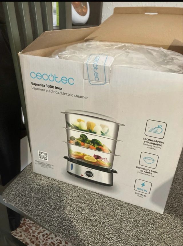 Cecotec Vapovita 3000 Inox Vaporera