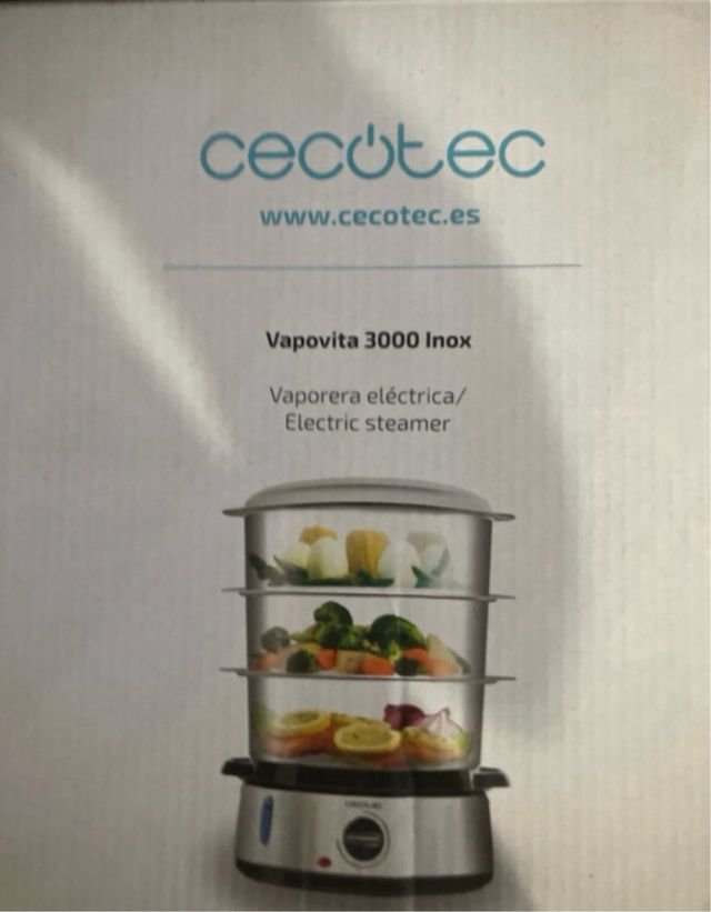 Cecotec Vapovita 3000 Inox Vaporera
