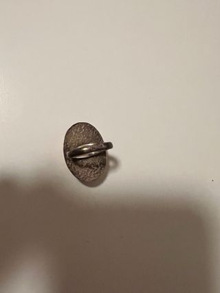 Anillo Plata Piedra Amarilla